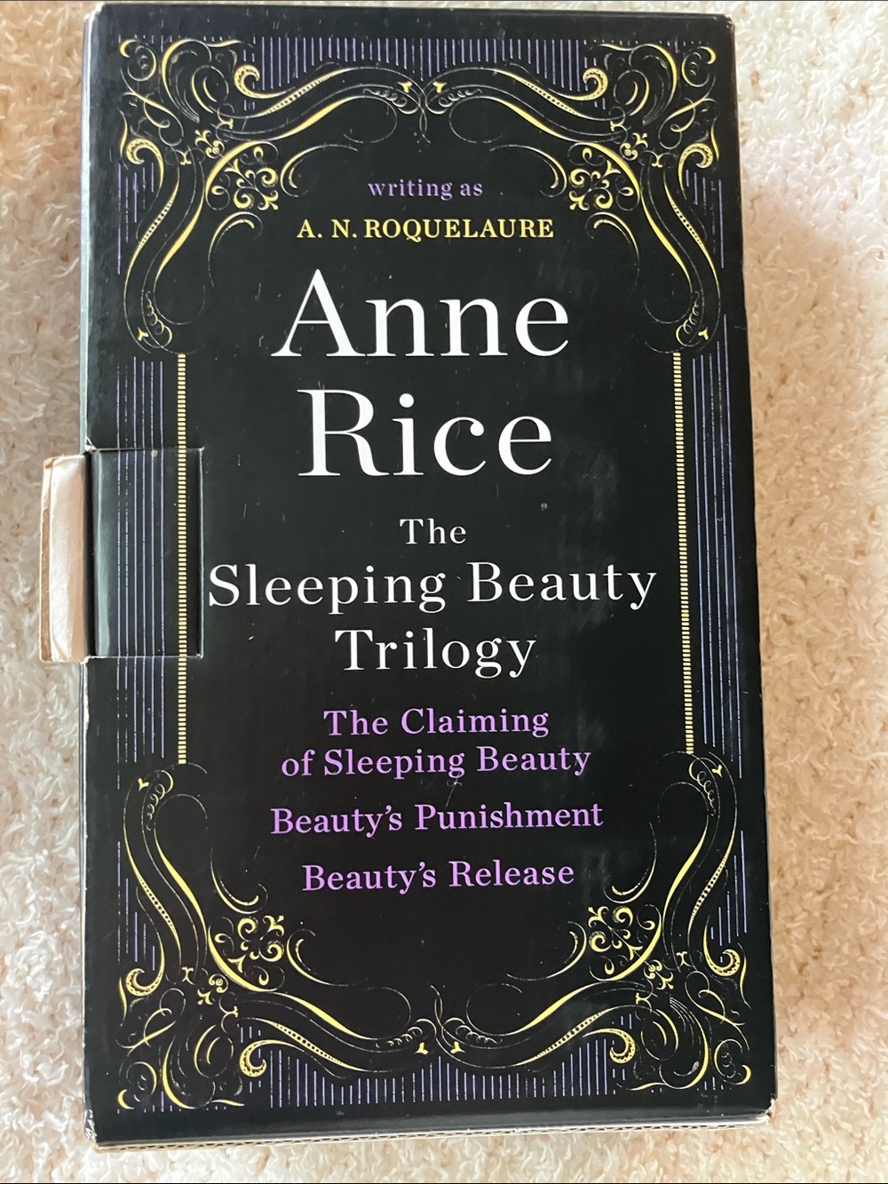 The Sleeping Beauty Trilogy - Black Cover